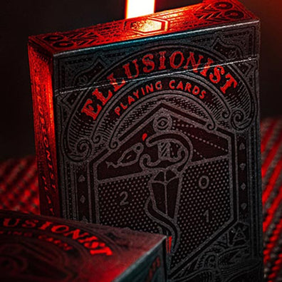 jeu de cartes ellusionist deck black anniversary tour de magie poker luxe bicycle